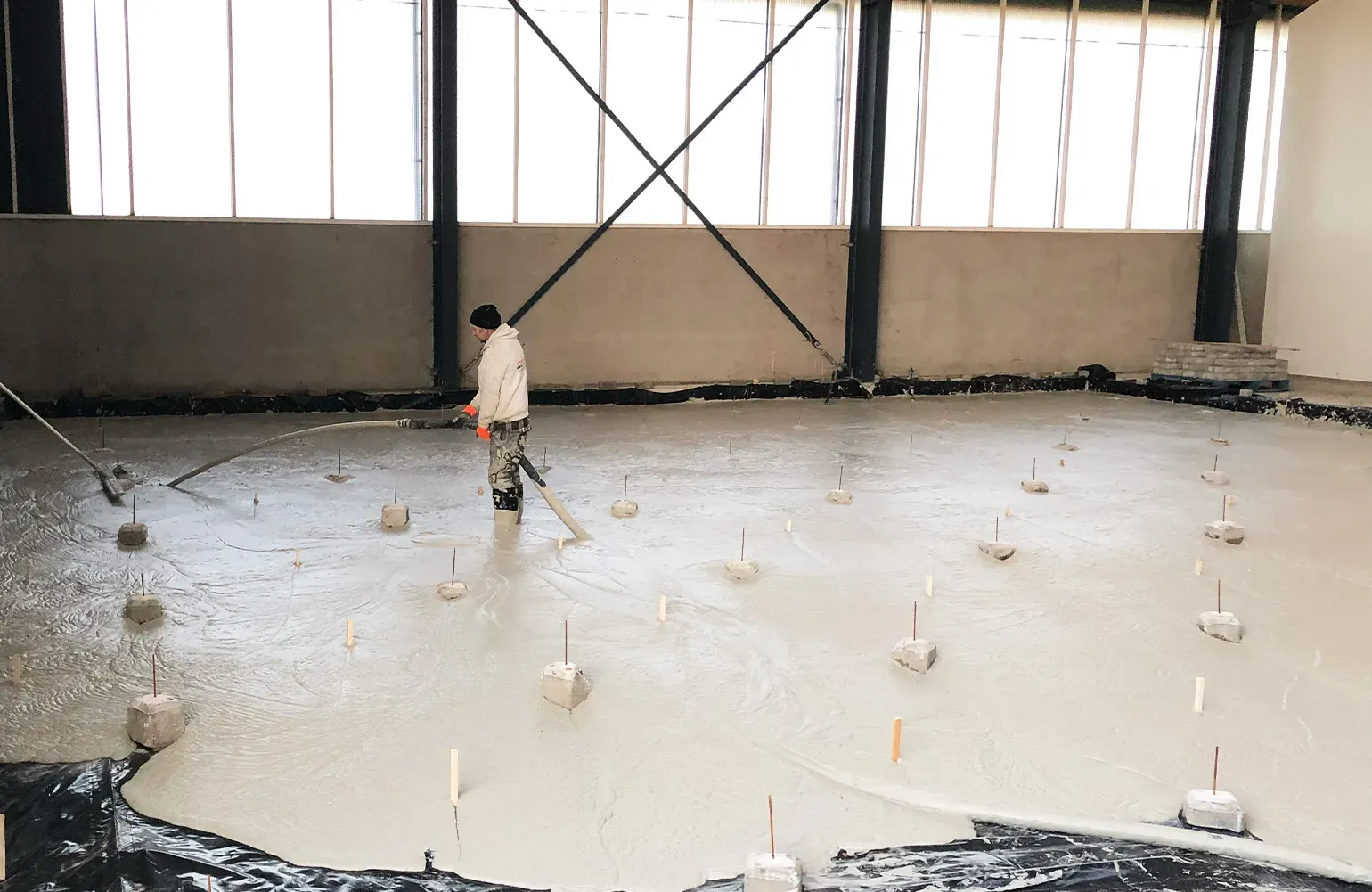 minimale dikte voor schuimbeton storten